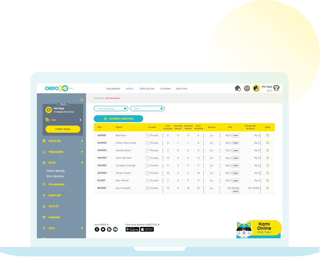 purchasing & inventory